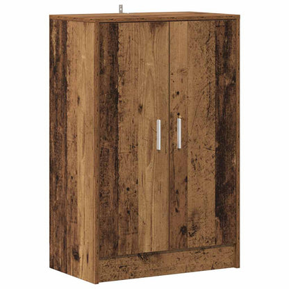 Shoe Cabinet Old Wood 60x35x92 cm Engineered Wood