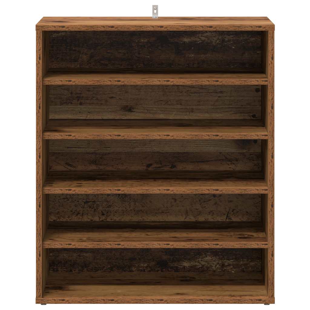 Shoe Cabinet Old Wood 60x35x70 cm Engineered Wood