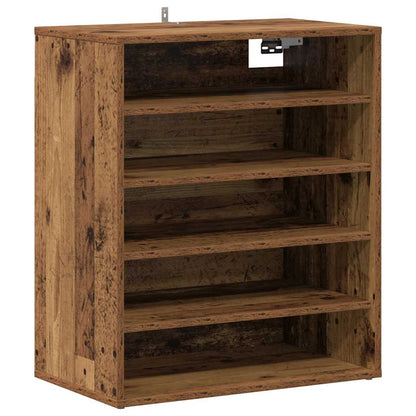 Shoe Cabinet Old Wood 60x35x70 cm Engineered Wood