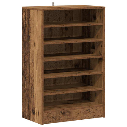 Shoe Cabinet Old Wood 60x35x92 cm Engineered Wood