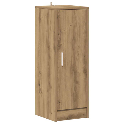 Shoe Cabinet Artisan Oak 32x35x92 cm Engineered Wood