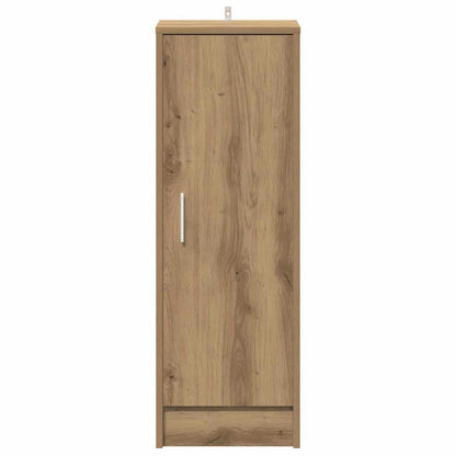 Shoe Cabinet Artisan Oak 32x35x92 cm Engineered Wood