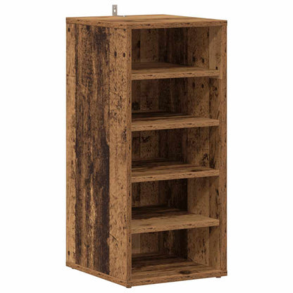 Shoe Cabinet Old Wood 32x35x70 cm Engineered Wood