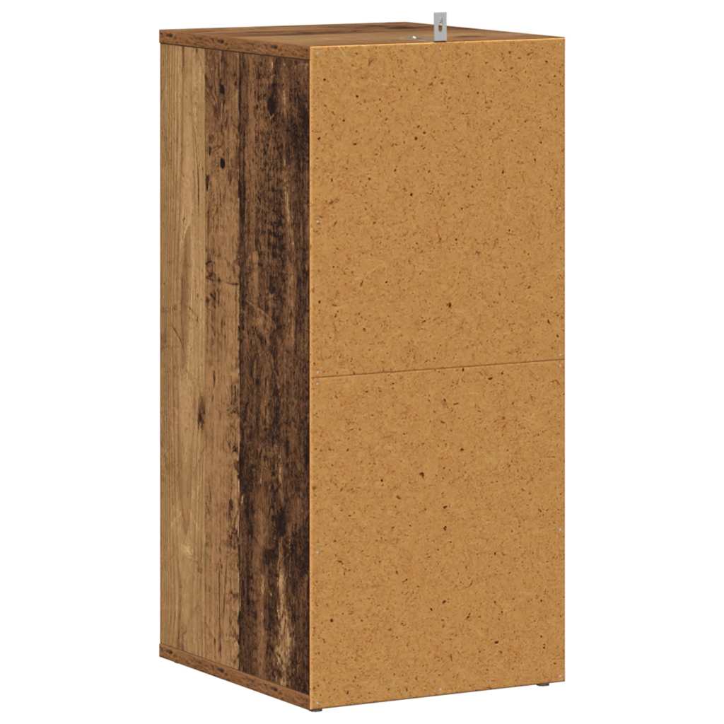 Shoe Cabinet Old Wood 32x35x70 cm Engineered Wood