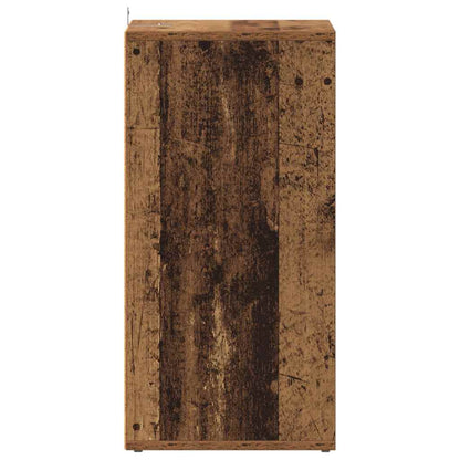 Shoe Cabinets 2 pcs Old Wood 32x35x70 cm Engineered Wood