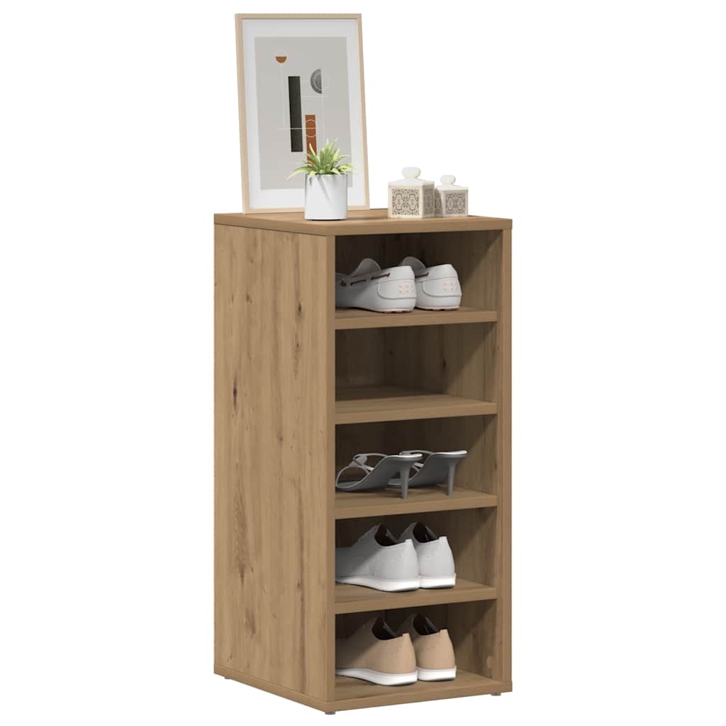 Shoe Cabinets 2 pcs Artisan Oak 32x35x70 cm Engineered Wood