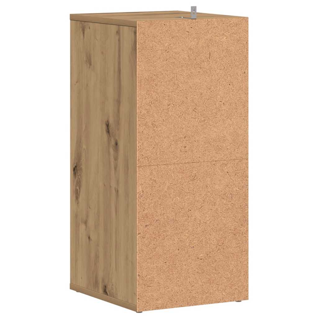 Shoe Cabinets 2 pcs Artisan Oak 32x35x70 cm Engineered Wood