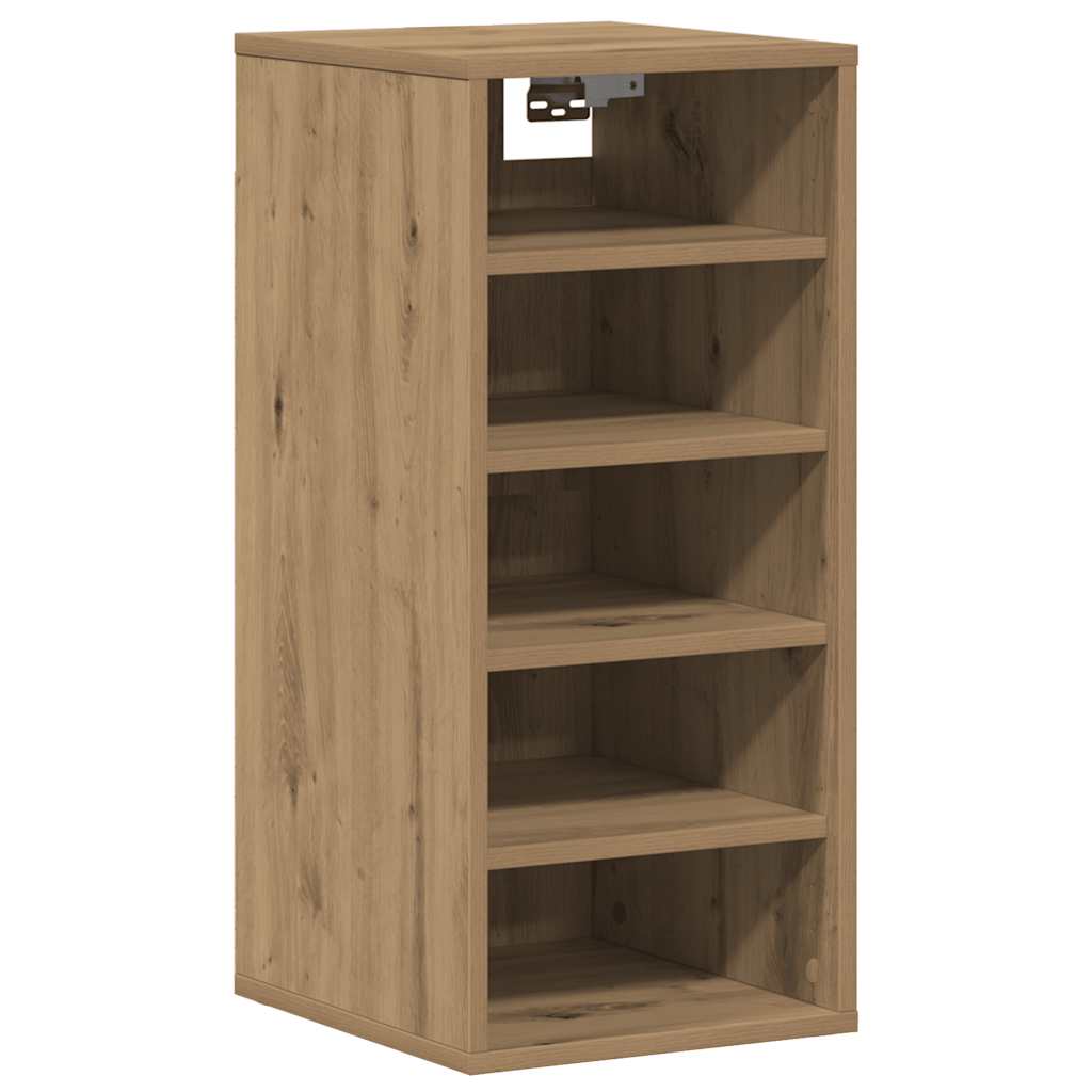 Shoe Cabinets 2 pcs Artisan Oak 32x35x70 cm Engineered Wood
