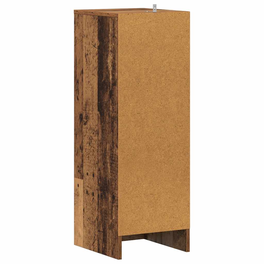 Shoe Cabinet Old Wood 32x35x92 cm Engineered Wood