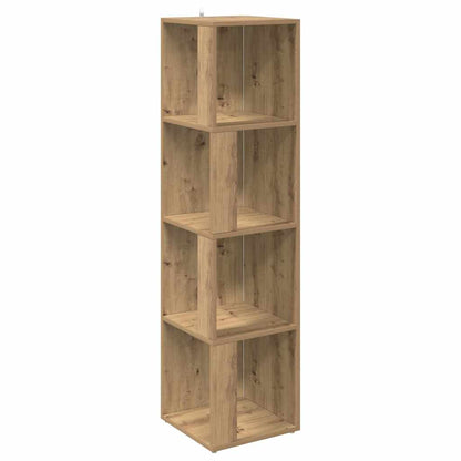 Corner Cabinet Artisan Oak 33x33x132 cm Engineered Wood