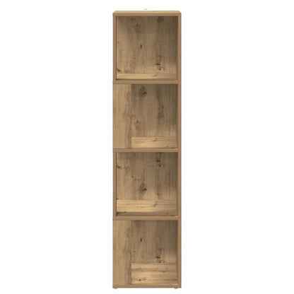 Corner Cabinet Artisan Oak 33x33x132 cm Engineered Wood