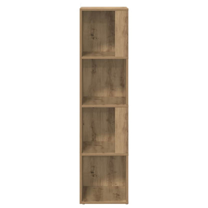 Corner Cabinet Artisan Oak 33x33x132 cm Engineered Wood