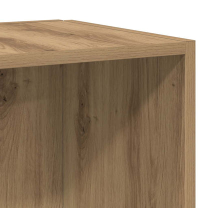 Corner Cabinet Artisan Oak 33x33x132 cm Engineered Wood