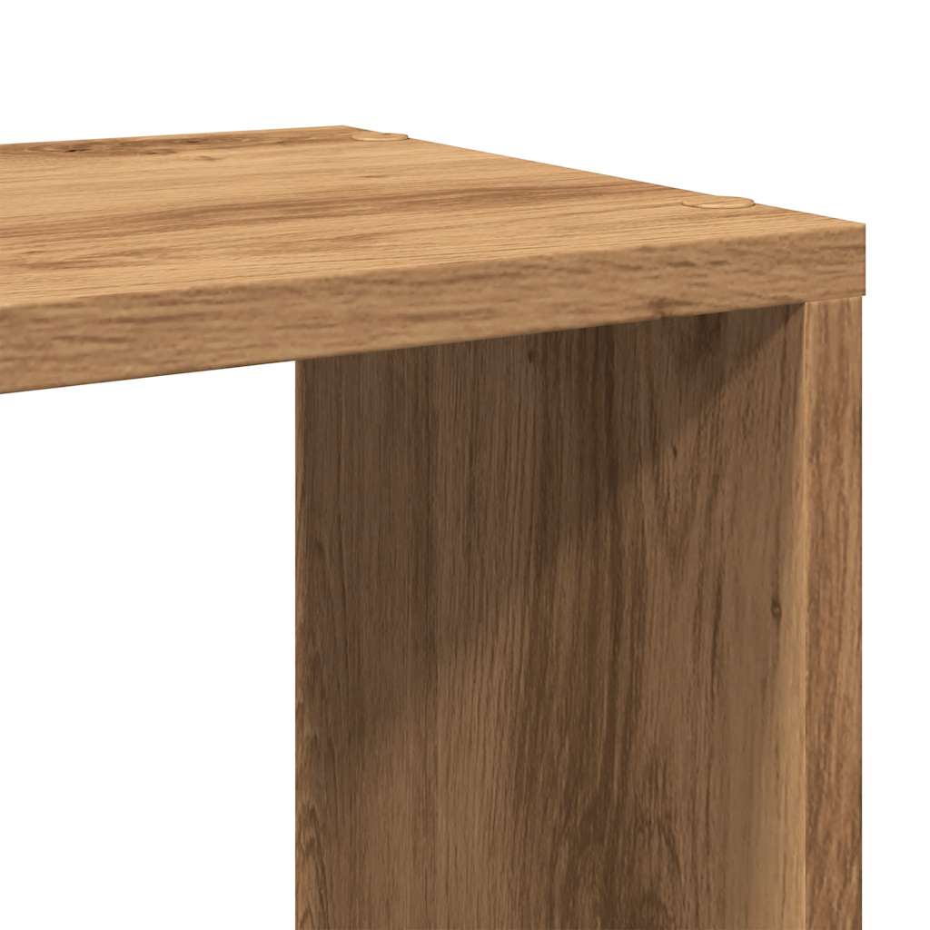 TV Cabinet Artisan Oak 80x24x32cm Engineered Wood