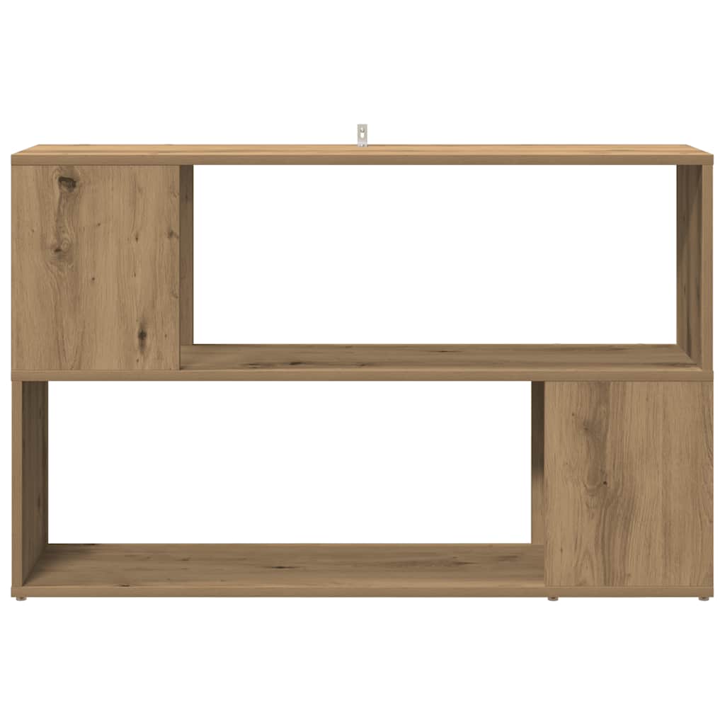 Book Cabinet Artisian Oak 100x24x63 cm Engineered Wood