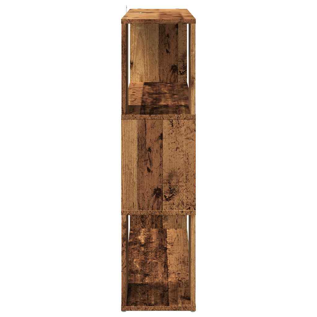 Book Cabinet/Room Divider Old Wood 100x24x94 cm