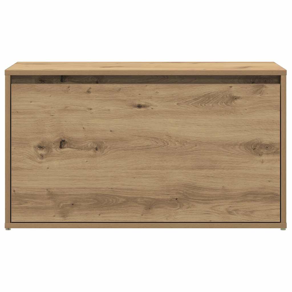 Hall Bench 80x40x45 cm Artisan Oak Engineered Wood