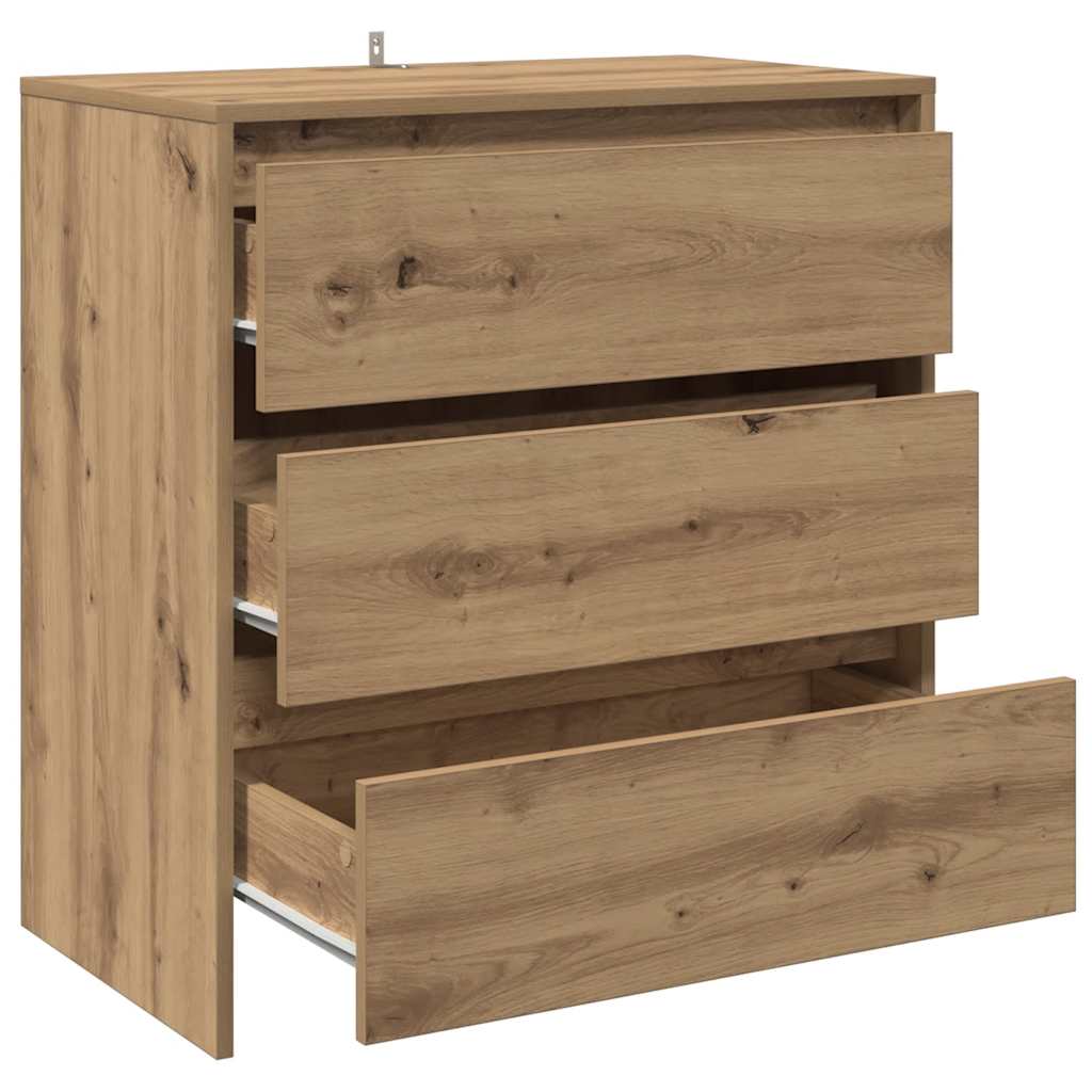 Sideboard Artisan Oak 70x41x75 cm Engineered Wood