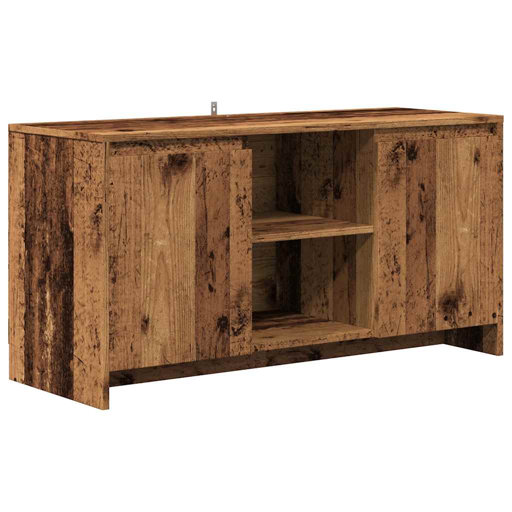 TV Cabinet Old Wood 102x37,5x52,5 cm Engineered Wood