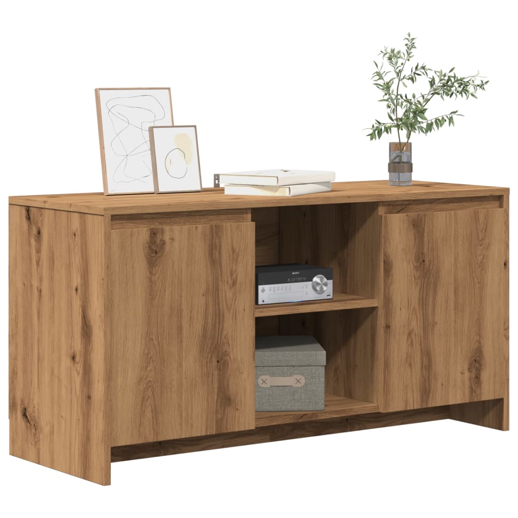 TV Cabinet Artisan Oak 102x37,5x52,5 cm Engineered Wood