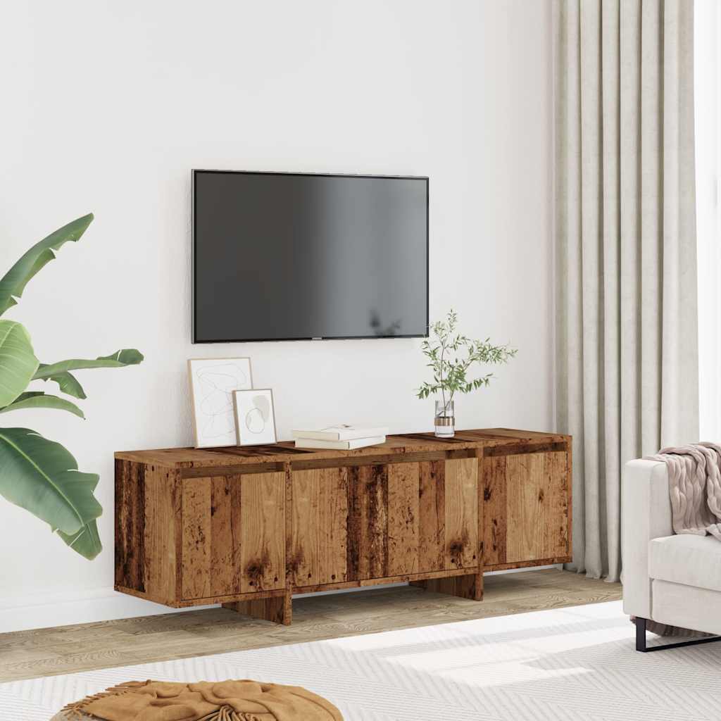 TV Cabinet Old Wood 120x30x40,5 cm Engineered Wood