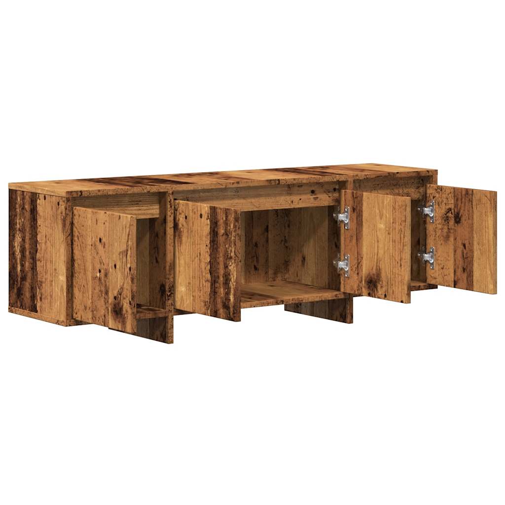 TV Cabinet Old Wood 120x30x40,5 cm Engineered Wood