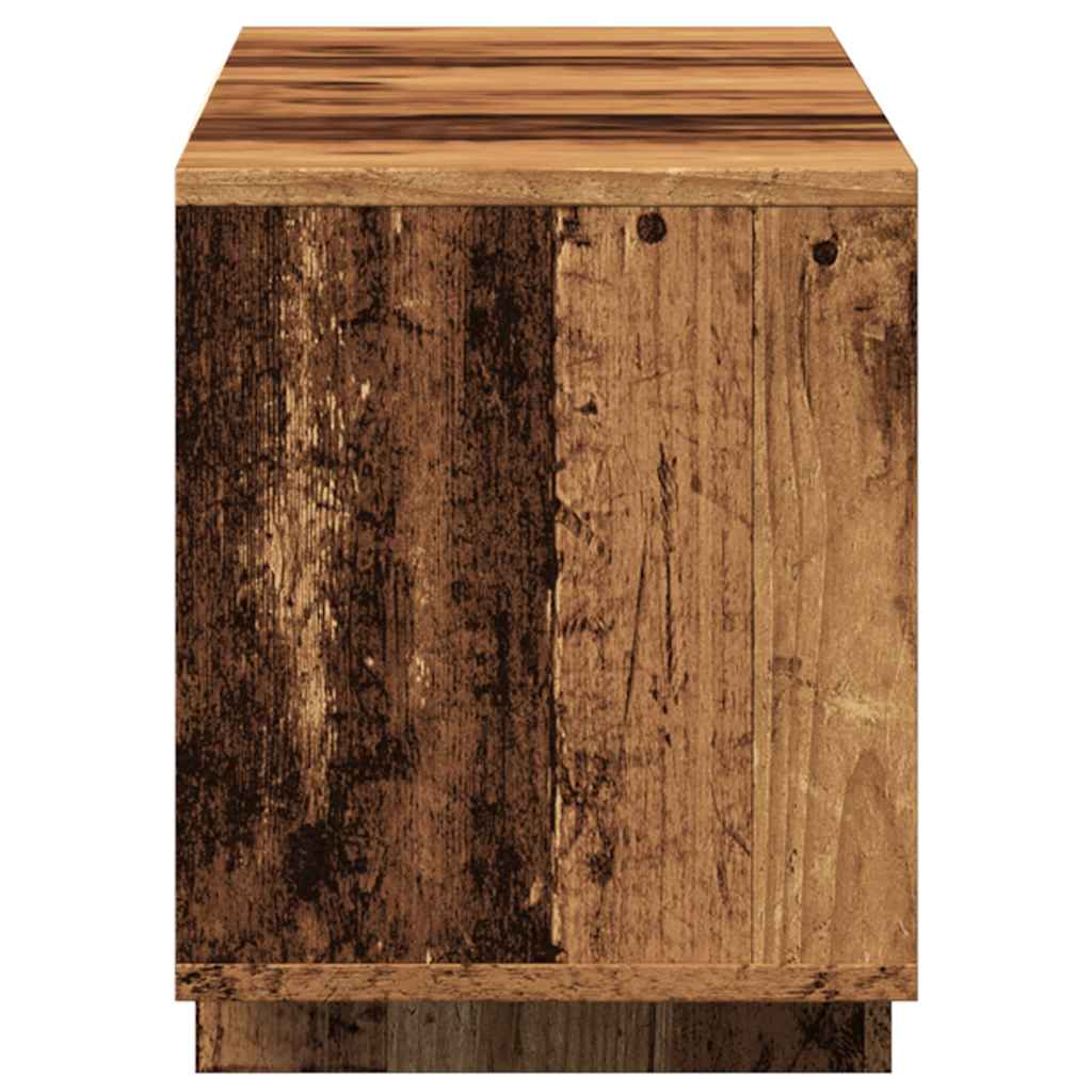 TV Cabinet Old Wood 120x30x40,5 cm Engineered Wood