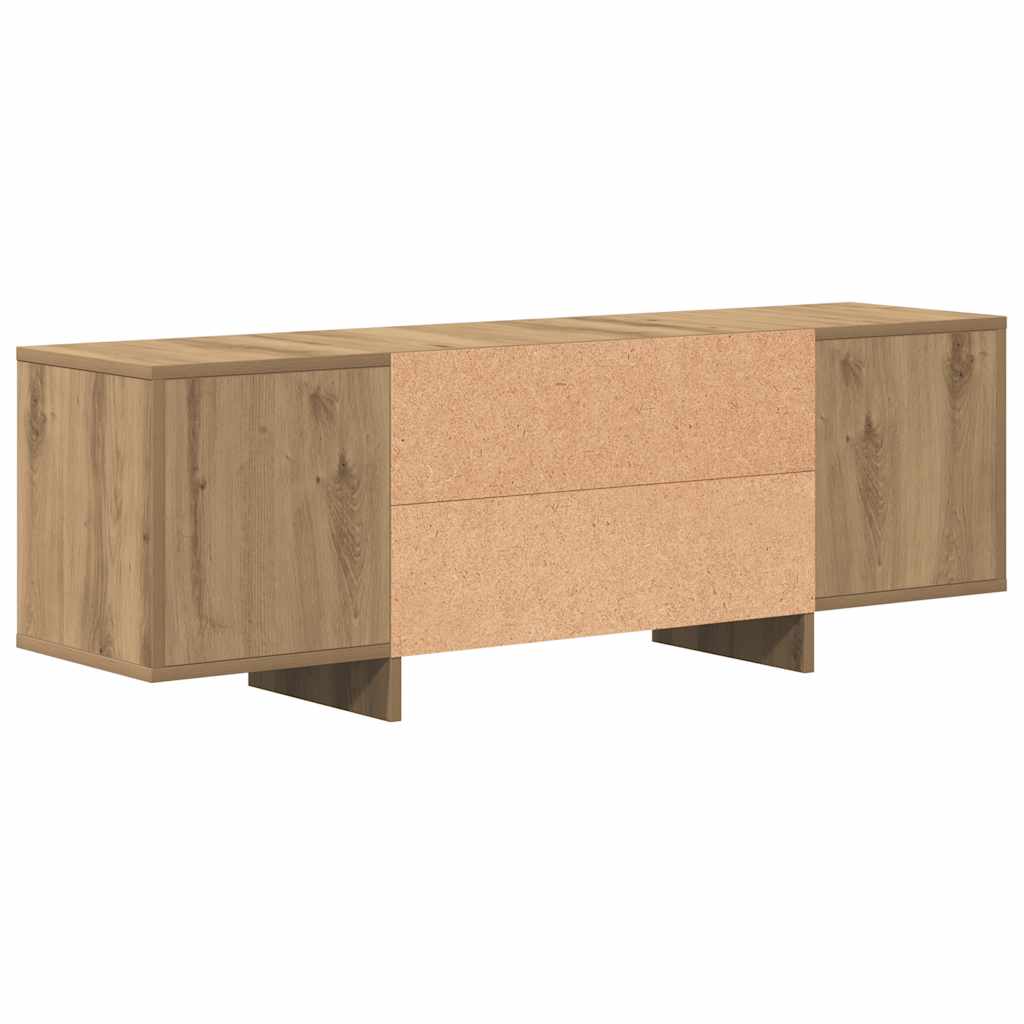 TV Cabinet Artisan Oak 120x30x40,5 cm Engineered Wood