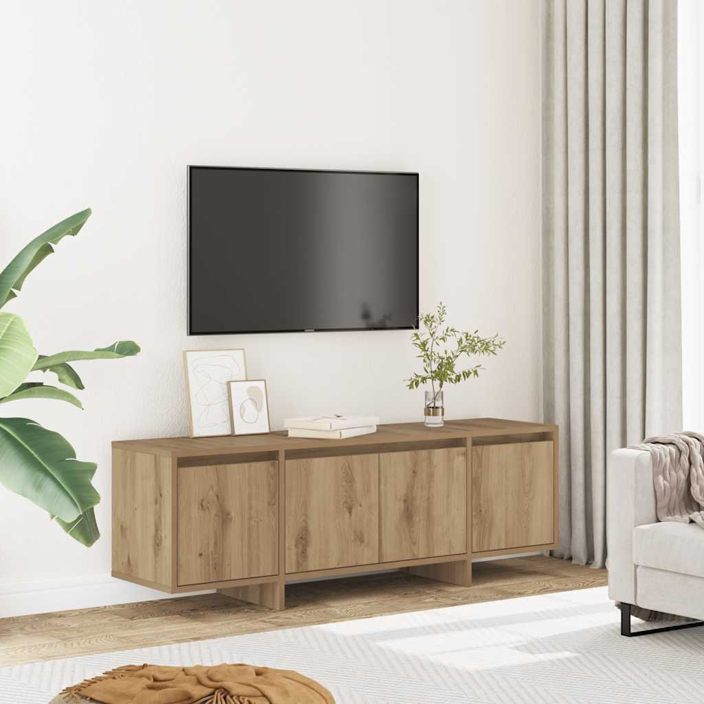 TV Cabinet Artisan Oak 120x30x40.5 cm Engineered Wood
