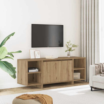 TV Cabinet Artisan Oak 130x35x50 cm Engineered Wood