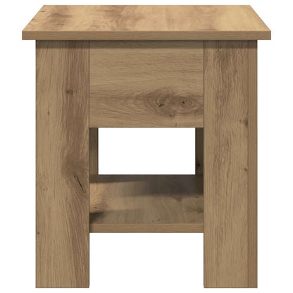 Coffee Table Artisan Oak 40x40x42 cm Engineered Wood