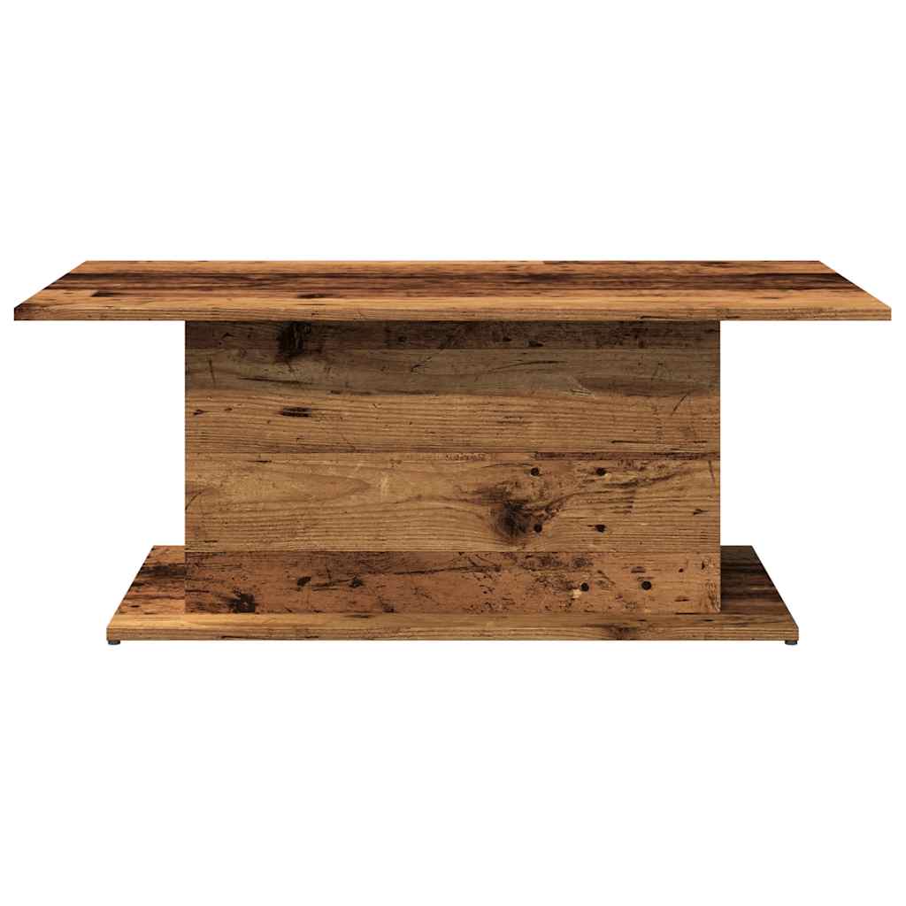 Coffee Table Old Wood 102x55,5x40 cm Engineered Wood