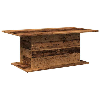 Coffee Table Old Wood 102x55,5x40 cm Engineered Wood