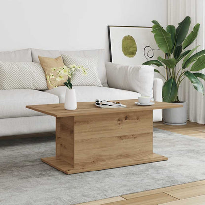 Coffee Table Artisan Oak 102x55,5x40 cm Engineered Wood