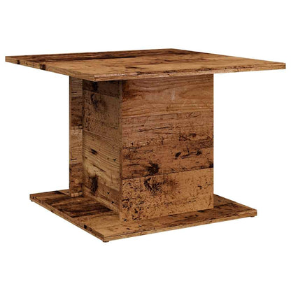 Coffee Table Old Wood 55,5x55,5x40 cm Engineered Wood