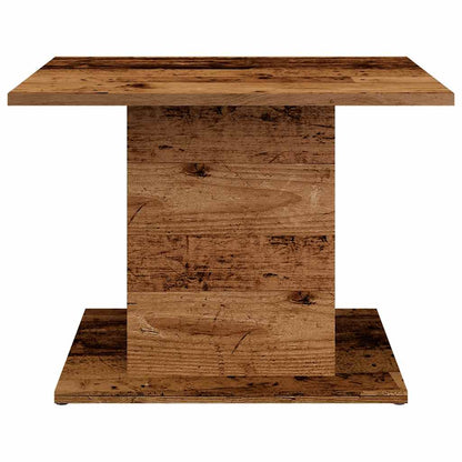 Coffee Table Old Wood 55,5x55,5x40 cm Engineered Wood