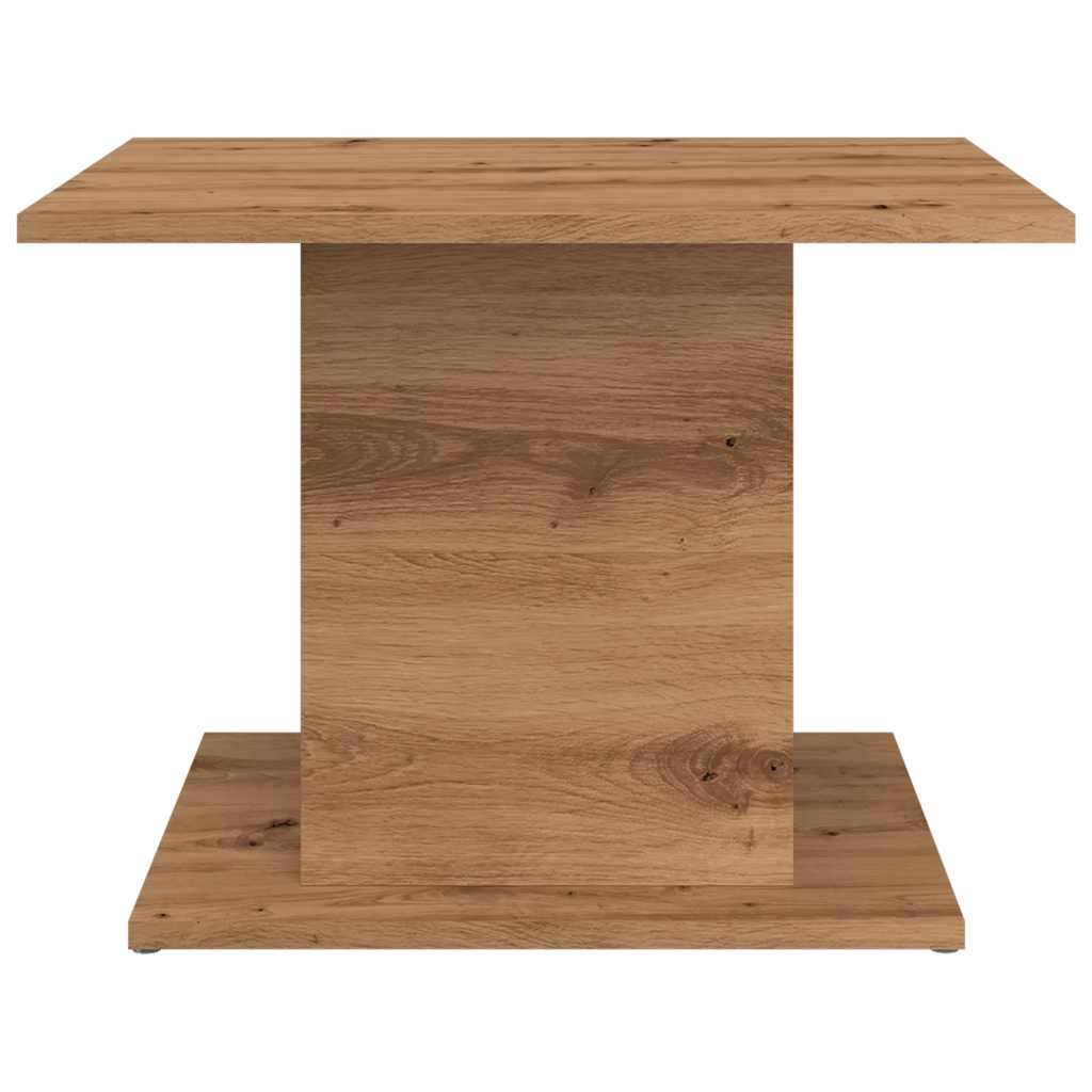 Coffee Table Artisan Oak 55.5x55.5x40 cm Engineered Wood