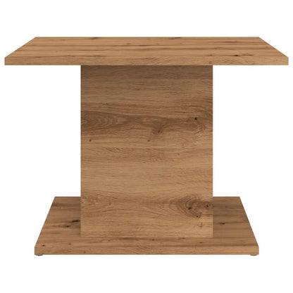 Coffee Table Artisan Oak 55,5x55,5x40 cm Engineered Wood