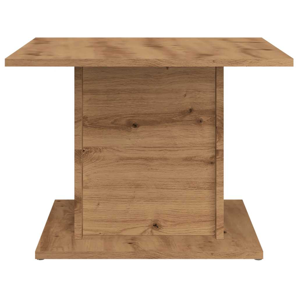 Coffee Table Artisan Oak 55.5x55.5x40 cm Engineered Wood