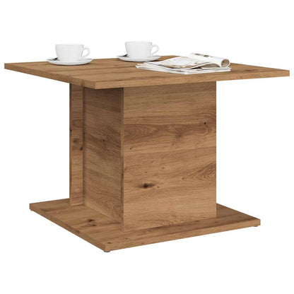 Coffee Table Artisan Oak 55.5x55.5x40 cm Engineered Wood
