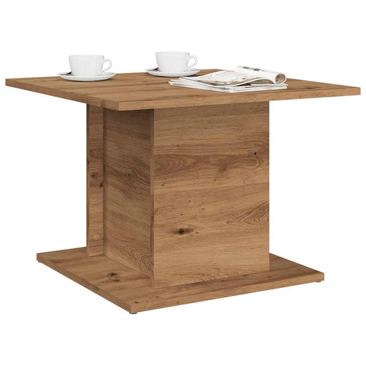 Coffee Table Artisan Oak 55.5x55.5x40 cm Engineered Wood