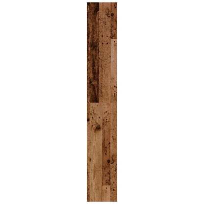 Book Cabinet/Room Divider Old Wood 40x30x198 cm