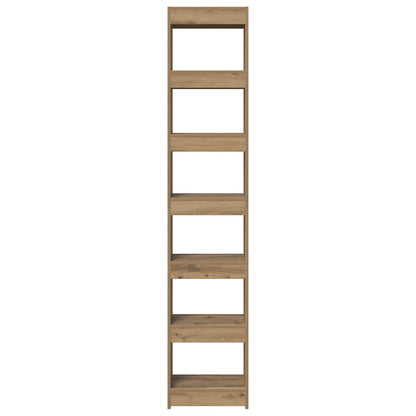Book Cabinet/Room Divider Artisan Oak 40x30x198 cm