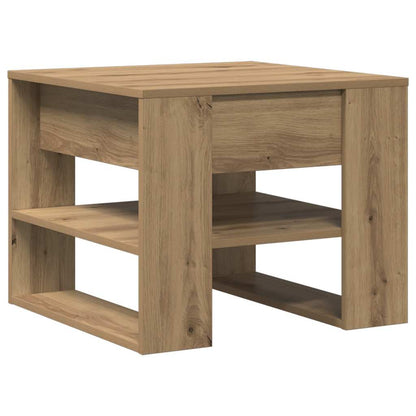Coffee Table Artisan Oak 55.5x55x45 cm Engineered Wood