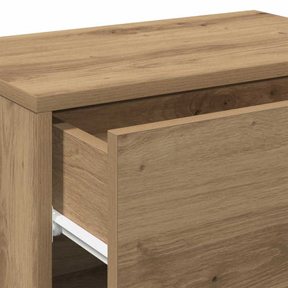 Wall-mounted Bedside Cabinets 2 pcs Artisian Oak