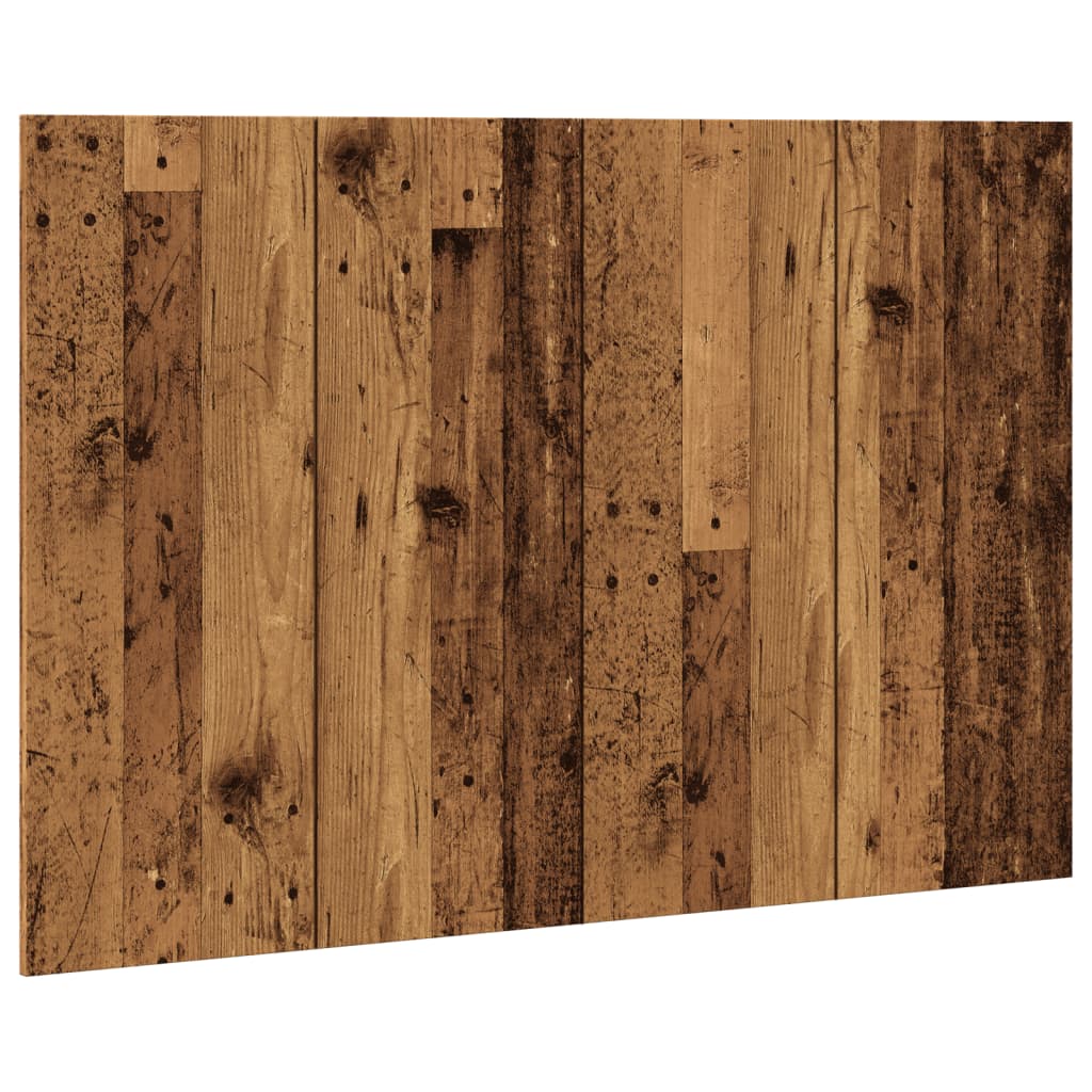 Bed Headboard Old Wood 120x1.5x80 cm Engineered Wood