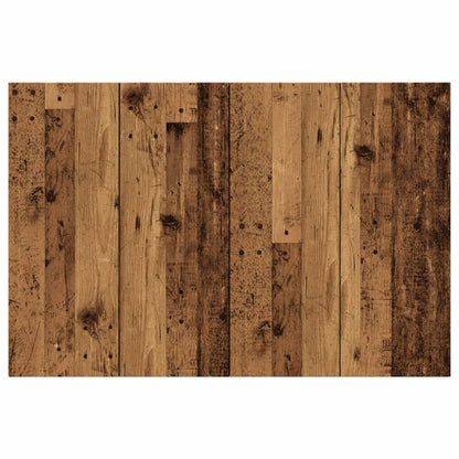 Bed Headboard Old Wood 120x1.5x80 cm Engineered Wood
