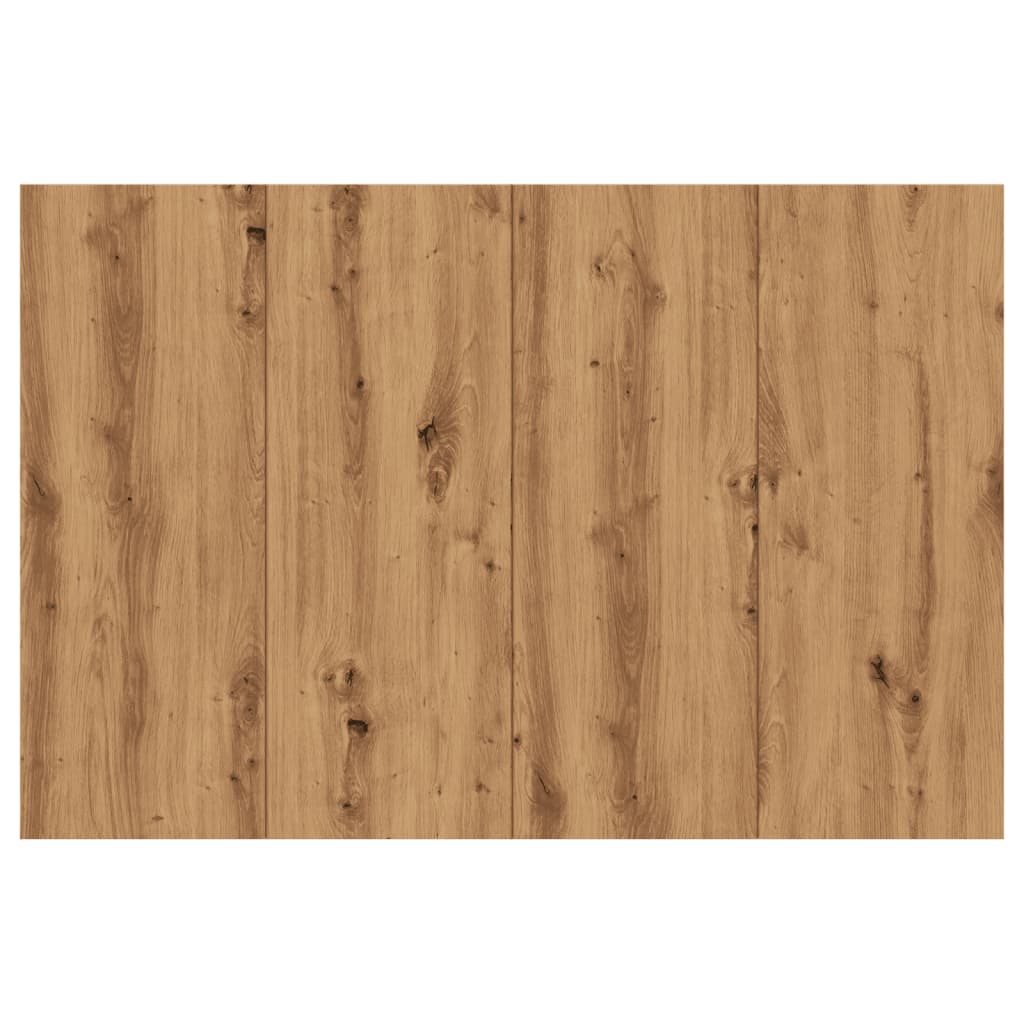 Bed Headboard Artisan Oak 120x1.5x80 cm Engineered Wood