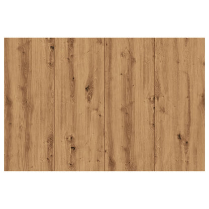 Bed Headboard Artisan Oak 120x1.5x80 cm Engineered Wood