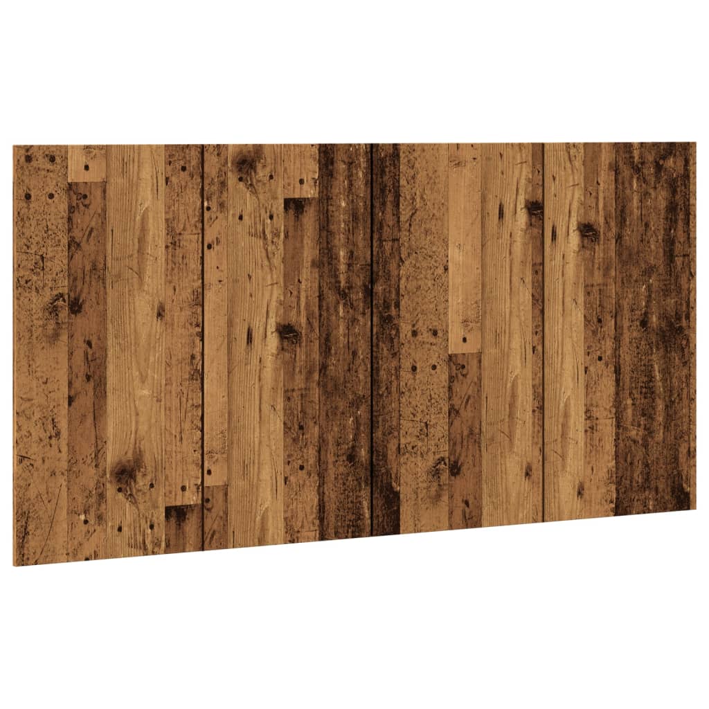 Bed Headboard Old Wood 160x1.5x80 cm Engineered Wood